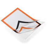 Durable Info okvir A4, XXL paket, 10 kos/škatla, oranžen | Shoptok.si