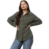 La Modeuse Srajce & Bluze 74356_P175819 Zelena Cene