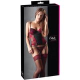 Cottelli Ružičasti prsluk i tange (crno-crvene) - 80B/M | shoptok.hr