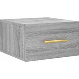  Zidni noćni ormarići 2 kom boja sivog hrasta sonome 35x35x20 cm | shoptok.hr