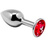Alive mini metal butt plug anal pleasure red s Cene