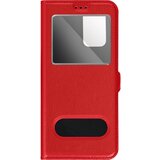 AVIZAR Ovitek za Samsung Galaxy A33 5G, okence z dvojnim pogledom - rdec, (20589139) | Shoptok.si