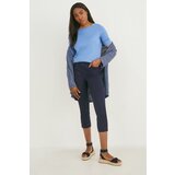 CA ženske pantalone, srednji struk, teget | ePonuda.com