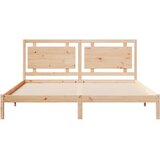 Dugi okvir kreveta bez madraca 200 x 210 cm masivno drvo | shoptok.hr