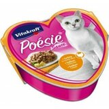 Vitakraft cat poesie ćuretina & sir u sosu 85g hrana za mačke Cene