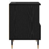  Noćni ormar 2 pcs Crni hrast 40 x 35 x 50 cm Konstruirano drvo | shoptok.hr