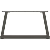  Noge blagovaonskog stola V-oblika 2 kom antracit 70x(30-31 3)cm | shoptok.hr