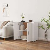  Komoda bijela 80 x 33 x 70 cm od konstruiranog drva | shoptok.hr
