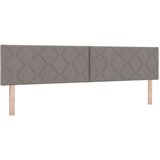  Krevet s opruga kutije Sivo-smeđa 200 x 200 cm tkanina | shoptok.hr