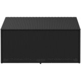  Vrtna kutija za pohranu crna 110x50x58 cm poli ratan | Eponuda.com