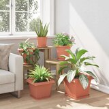  Saksije za biljke 24 pcs Crvena cigla 28,5 x 28,5 x 22 cm | shoptok.hr
