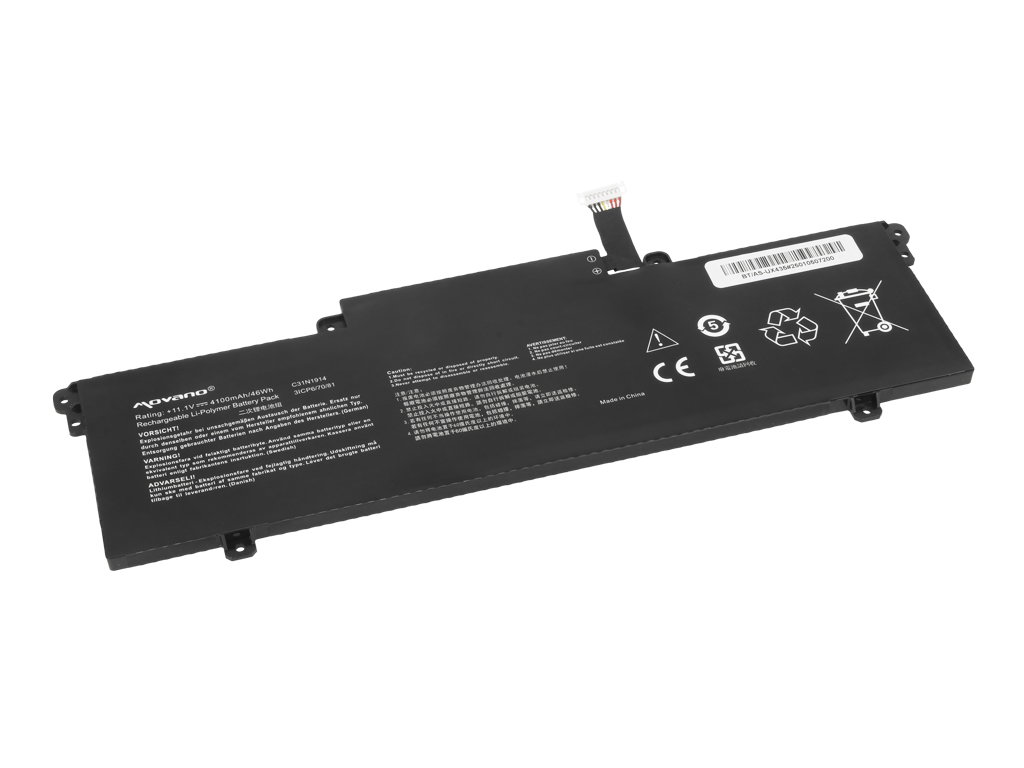 Movano Baterija za Asus Zenbook 14 UX425UG / UX435EA, C31N1914, 4100 mAh | Shoptok.si