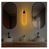 Opviq Črna LED stenska svetilka Can – | Shoptok.si