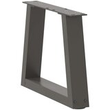  Noge blagovaonskog stola V-oblika 2 kom antracit 40x(30-31 3)cm | shoptok.hr