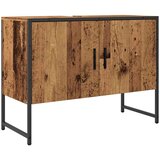 Maison Chic Kopalniška omarica za umivalnik - Umivalniška omarica Stari les 80x33x60 cm, (21794575) Cene