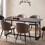 MID.YOU Jedilna Miza Marble, Videz Marmorja, 180x90cm | Shoptok.si