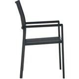  Vrtna jedilna garnitura 7-delna črna, (20673010) | Shoptok.si