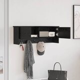  Vješalica za kapute na zidu Zidne Crni hrast 80 x 20 x 30 cm | Eponuda.ba