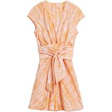 Desigual Dolga srajca kremna / oranžna | Shoptok.si