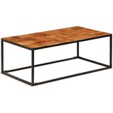  Stolić za kavu 110 x 60 x 40 cm od bagremovog drva i čelika | shoptok.hr