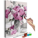 Slika za samostalno slikanje - Pink Bouquet 40x60 | shoptok.hr