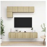  5-dijelni set TV ormarića boja hrasta sonome od iverice | shoptok.hr