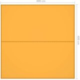  Vanjska cerada 4 x 4 m žuta | shoptok.hr
