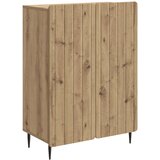 vidaXL Strani šal Artisan hrast 66 x 34,5 x 92 cm Inženirski les, (5000217400) | Shoptok.si