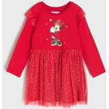 Sinsay Pamučna haljina s til suknjom Minnie Mouse Slike