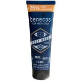 Benecos for men only 3in1 gel za tuširanje - 250 ml Cene