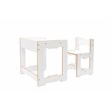 Hanah home Dječiji set Sto i stolica, 56x55x45cm, Bijela Cijene