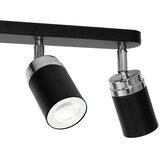 PLAFONSKA spot svetiljka RENO 3xGU10/8W/230V crna/hrom | Eponuda.com