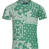 Polo Ralph Lauren Majice s kratkimi rokavi TSHIRT IMPRIME BANDANA Zelena | Shoptok.si