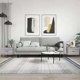 vidaXL klubske mizice 2 kosa siva sonoma 50x50x40 cm inženirski les | Shoptok.si