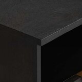  Noćni ormarić crni 40 x 33 x 46 cm konstruirano drvo | shoptok.hr