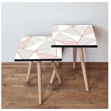 Hanah home set stolića za kafu 2Shp439, 2 dijela, šareni | Eponuda.ba