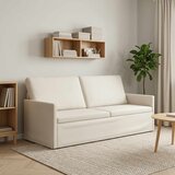 SOFA za 3 osobe Krem 190 x 81 x 82 cm Baršun | shoptok.hr