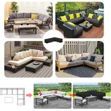 LAMUNI prevleka za L-vrtno garnituro 260×180cm | Shoptok.si
