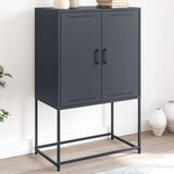 vidaXL Visoka omara antracit 68,5x38,5x107 cm jeklo Cene