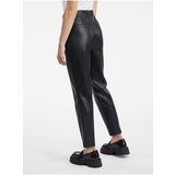 Orsay Black Leatherette Pants - Ladies | shoptok.hr