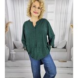 Pri Elegant oversize Brocade tunic shirt with longer back NEVADA | Shoptok.si