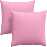 vidaXL jastučići za sofu 2 pcs ružičasta 80 x 80 cm tkanina | shoptok.hr