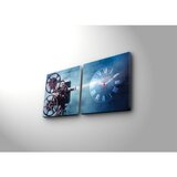 Wallity zidni sat 2P2828CS-8, 60x28 cm, 2 dela | Eponuda.com