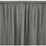  Curtain MILANA color gray style classic 5 cm pole pocket chenille 420x270 HOMEDE Cijene