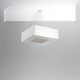 Nice Lamps Bijela viseća svjetiljka s tekstilnim sjenilom Piano – | shoptok.hr