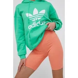 Levi's Kratke hlače ženske, oranžna barva