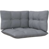 vidaXL Vrtni dvosjed sa sivim jastucima od masivne borovine | shoptok.hr