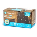 Aigostar LED solarni lanac 100xLED/8 funkcija 4x1m IP65 hladna bela | Eponuda.com
