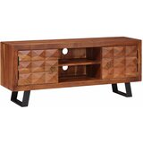 TV ormar boja meda 112 x 30 x 48 cm Masivno bagremovo drvo | Eponuda.ba