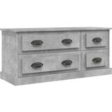 Maison Chic TV omarica - TV stojalo - Televizijska omarica betonsko siva 100x35,5x45 cm inženirski les, (21700451) Cene